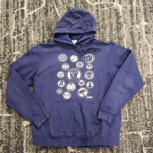 Marvel Avengers Inginity War Emblems Hoodie L